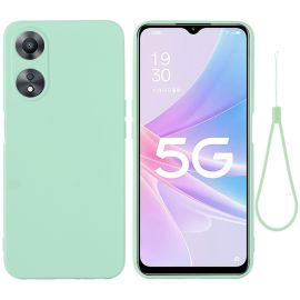 zadný kryt Oppo A78 5G - RUBBER Ochranný kryt pre Oppo A78 5G zelený