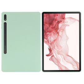 zadný kryt Samsung Galaxy Tab S7+ - RUBBER Ochranný kryt pre Samsung Galaxy Tab S8+ / S7+ / S7 FE zelený