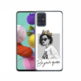 zadný kryt Kryty na mobil - MY ART Ochranný kryt Samsung Galaxy A71 QUEEN (139)