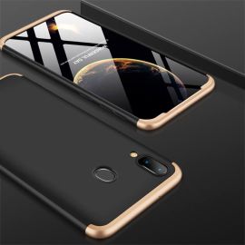 obojstranný kryt, zadný kryt Kryty na mobil - 360° Ochranný obal Samsung Galaxy M20 čierny (zlatý)