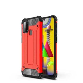 zadný kryt Samsung Galaxy M31 - TOUGH Ochranný kryt Samsung Galaxy M31 červený