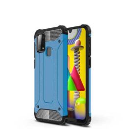 zadný kryt Samsung Galaxy M31 - TOUGH Ochranný kryt Samsung Galaxy M31 svetlomodrý