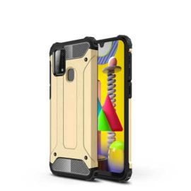 zadný kryt Samsung Galaxy M31 - TOUGH Ochranný kryt Samsung Galaxy M31 zlatý