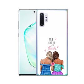 zadný kryt Kryty na mobil - PROTEMIO MY ART Ochranný kryt Samsung Galaxy Note 10 Plus FRIENDS (060)