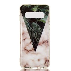 zadný kryt Kryty na mobil - MARBLE Ochranný kryt Samsung Galaxy S10 LEAVES