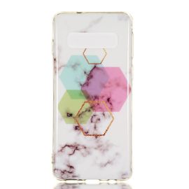 zadný kryt Kryty na mobil - MARBLE Ochranný kryt Samsung Galaxy S10e HEXAGON