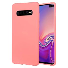 zadný kryt Kryty na mobil - MERCURY SOFT FEELING kryt Samsung Galaxy S10 Plus ružový
