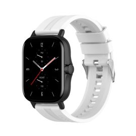 remienok na hodinky Remienky pre hodinky - šírka 20mm - SILICONE Remienok Xiaomi Amazfit GTS 2 / GTS 2e / GTS 2 Mini 20mm biely