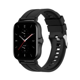 remienok na hodinky Remienky pre hodinky - šírka 20mm - SILICONE Remienok Xiaomi Amazfit GTS 2 / GTS 2e / GTS 2 Mini 20mm čierny