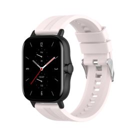 remienok na hodinky Remienky pre hodinky - šírka 20mm - SILICONE Remienok Xiaomi Amazfit GTS 2 / GTS 2e / GTS 2 Mini 20mm ružový