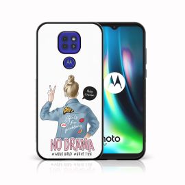 zadný kryt Motorola Moto E7 Plus - MY ART Silikónový kryt Motorola Moto G9 Play / E7 Plus NO DRAMA (138)