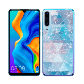 zadný kryt Huawei P30 - PROTEMIO MY ART Ochranný obal Huawei P30 CONSTELLATIONS (059)