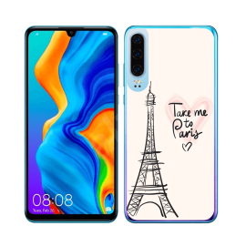 zadný kryt Huawei P30 - PROTEMIO MY ART Ochranný obal Huawei P30 PARIS (057)