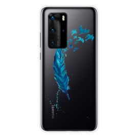 zadný kryt Huawei - ART Silikónový kryt Huawei P40 Pro FEATHER