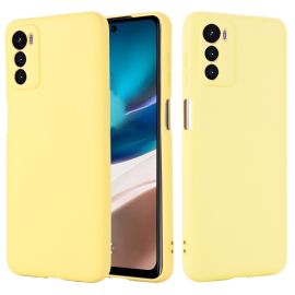 zadný kryt Motorola Moto G42 - RUBBER Ochranný kryt Motorola Moto G42 žltý