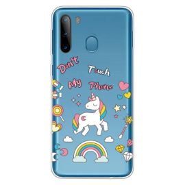 zadný kryt Samsung Galaxy A21 - ART Silikónový kryt Samsung Galaxy A21 UNICORN