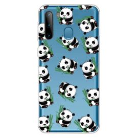 zadný kryt Samsung Galaxy A21 - ART Silikónový kryt Samsung Galaxy A21 PANDA