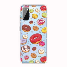 zadný kryt Samsung - ART Silikónový kryt Samsung Galaxy A41 DONUTS