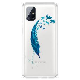 zadný kryt Samsung Galaxy M51 - ART Silikónový kryt Samsung Galaxy M51 FEATHER