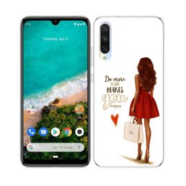 zadný kryt Xiaomi Mi 9 Lite - MY ART Ochranný kryt Xiaomi Mi 9 Lite RED DRESS (137)