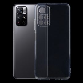 zadný kryt Xiaomi Redmi Note 11S 5G - Silikónový kryt Xiaomi Poco M4 Pro 5G / Redmi Note 11S 5G priehľadný