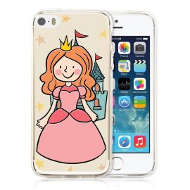 zadný kryt Kryty na mobil - PROTEMIO MY ART kryt Apple iPhone 5 / 5S / SE PRINCESS (140)