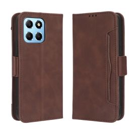 peňaženkové / vyklápacie puzdro Honor X6 - SLOT Peňaženkový obal pre Honor X6 / X8 5G hnedý
