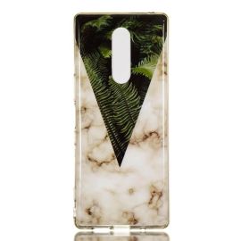 zadný kryt Kryty na mobil - MARBLE Ochranný kryt Sony Xperia 1 LEAVES