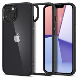 zadný kryt Apple iPhone 13 - SPIGEN ULTRA HYBRID Apple iPhone 13 čierny