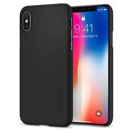 Kryty na mobil - SPIGEN THIN FIT Ultratenký kryt Apple iPhone X / XS čierny