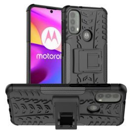 zadný kryt Motorola Moto E40 - STAND Extra odolný obal Motorola Moto E20 / E30 / E40 čierny