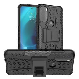 zadný kryt Motorola Moto G71 5G - STAND Extra odolný obal Motorola Moto G71 5G čierny