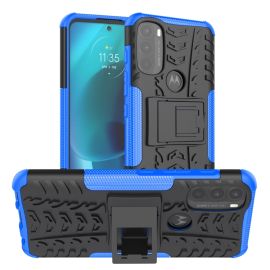 zadný kryt Motorola Moto G71 5G - STAND Extra odolný obal Motorola Moto G71 5G modrý