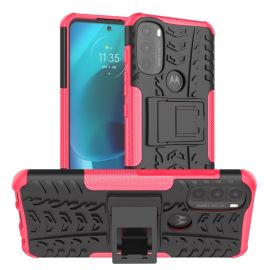 zadný kryt Motorola Moto G71 5G - STAND Extra odolný obal Motorola Moto G71 5G ružový