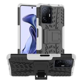 zadný kryt Xiaomi 11T - STAND Extra odolný obal Xiaomi 11T / 11T Pro biely