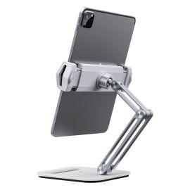 stojan Držiaky na mobil - P47 Kovový stojan pre tablet biely