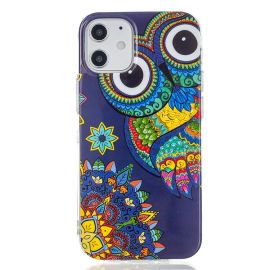 zadný kryt Apple iPhone 12 mini - ART TPU Svietiaci obal Apple iPhone 12 mini OWL
