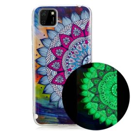 zadný kryt Huawei Y5p - ART TPU Svietiaci obal Huawei Y5p MANDALA