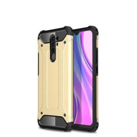 zadný kryt Xiaomi Redmi 9 - TOUGH Ochranný kryt Xiaomi Redmi 9 zlatý