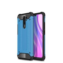 zadný kryt Xiaomi Redmi 9 - TOUGH Ochranný kryt Xiaomi Redmi 9 svetlomodrý