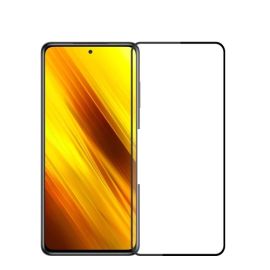 sklo / fólia Xiaomi Poco X3 NFC / X3 Pro - 3D Tvrdené sklo Xiaomi Poco X3 NFC / X3 Pro čierne