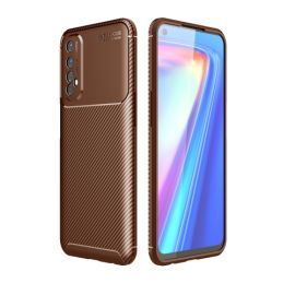 zadný kryt Huawei P Smart 2021 - BEETLE TPU Obal Huawei P smart 2021 hnedý