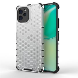 zadný kryt Huawei Nova Y61 - HONEYCOMB Ochranný kryt Huawei Nova Y61 biely