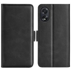 peňaženkové / vyklápacie puzdro Oppo A38 - SIDE Peňaženkové puzdro pre Oppo A38 čierne