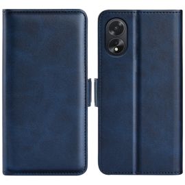 peňaženkové / vyklápacie puzdro Oppo A38 - SIDE Peňaženkové puzdro pre Oppo A38 modré