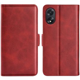 peňaženkové / vyklápacie puzdro Oppo A38 - SIDE Peňaženkové puzdro pre Oppo A38 červené