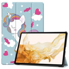 zaklápacie puzdro Samsung Galaxy Tab S9+ - ART Zaklápacie puzdro pre Samsung Galaxy Tab S9+ / S10+ UNICORN