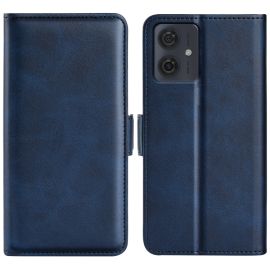 peňaženkové / vyklápacie puzdro Motorola Moto G54 5G - SIDE Peňaženkové puzdro pre Motorola Moto G54 5G / G54 Power Edition 5G modré