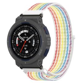 remienok na hodinky Amazfit Active Edge - NYLON Remienok pre Amazfit Active Edge RAINBOW