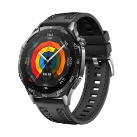 remienok na hodinky Huawei Watch GT 5 Pro 46mm - HYBRID Vymeniteľný remienok pre Huawei Watch GT 5 Pro 46mm / GT 6 Pro 46mm čierny